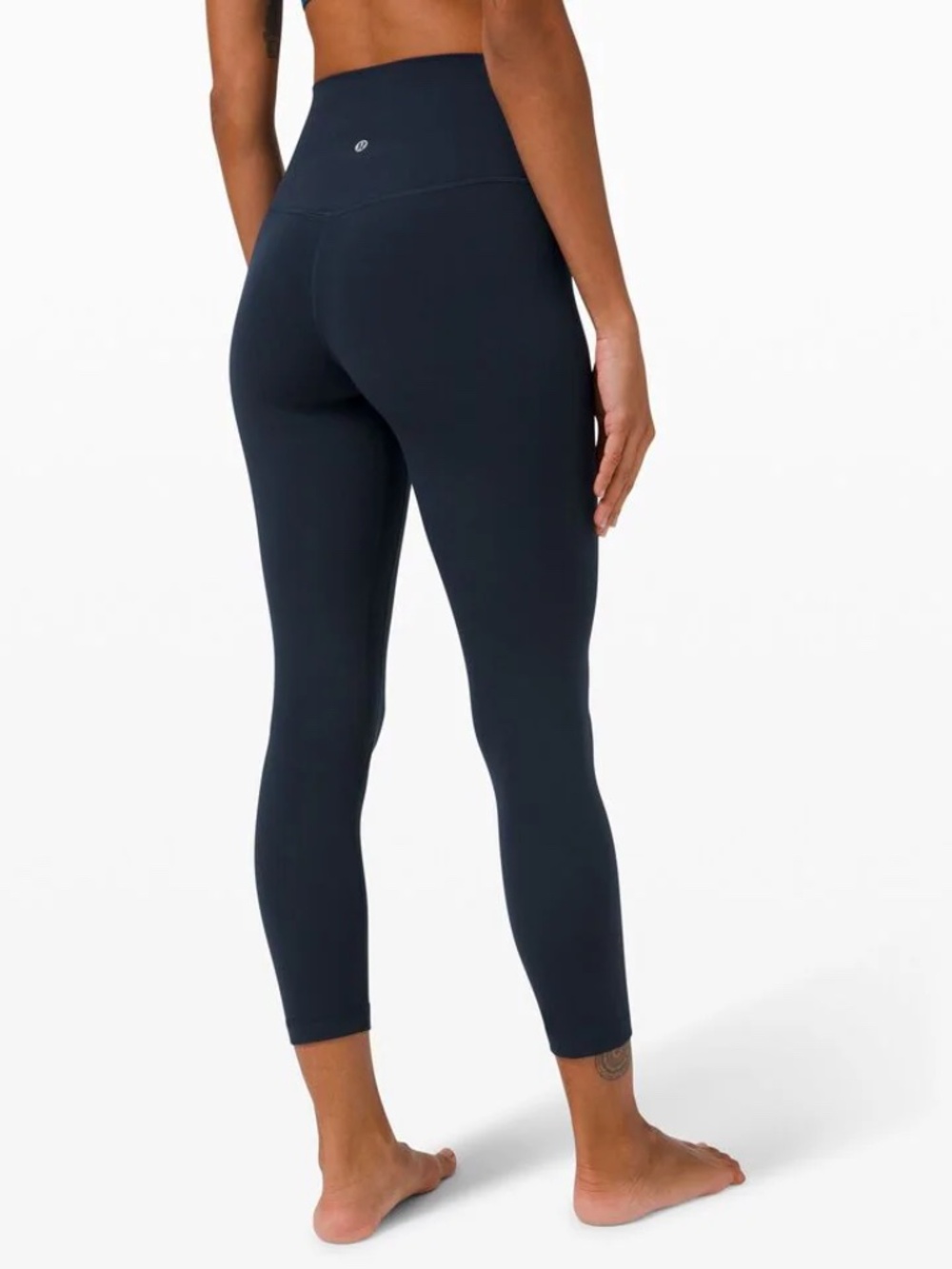 Lululemon Align High-Rise Crop 23" True Navy Leggings - Picture 4 of 10